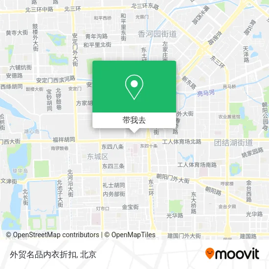 外贸名品内衣折扣地图