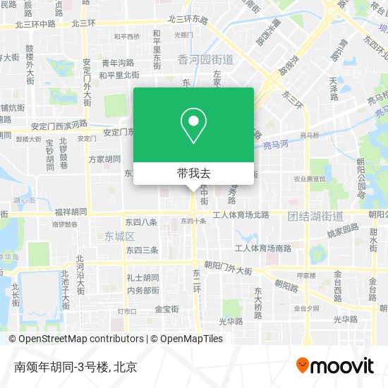 南颂年胡同-3号楼地图