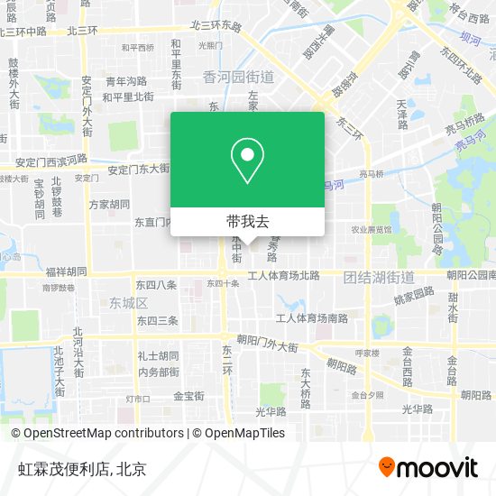 虹霖茂便利店地图