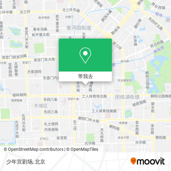 少年宫剧场地图