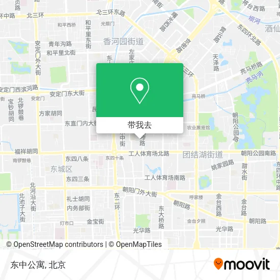 东中公寓地图