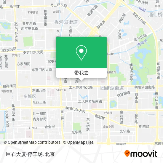 巨石大厦-停车场地图