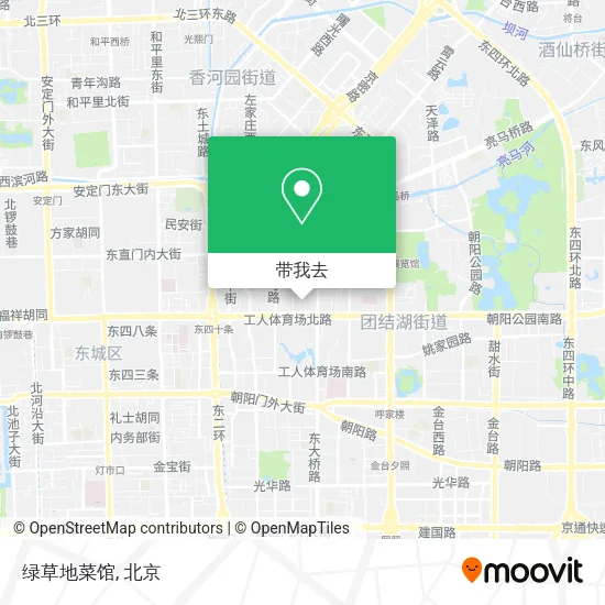 绿草地菜馆地图