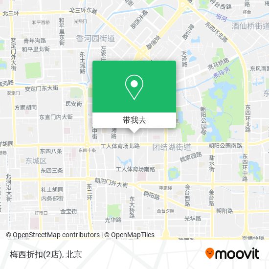 梅西折扣(2店)地图