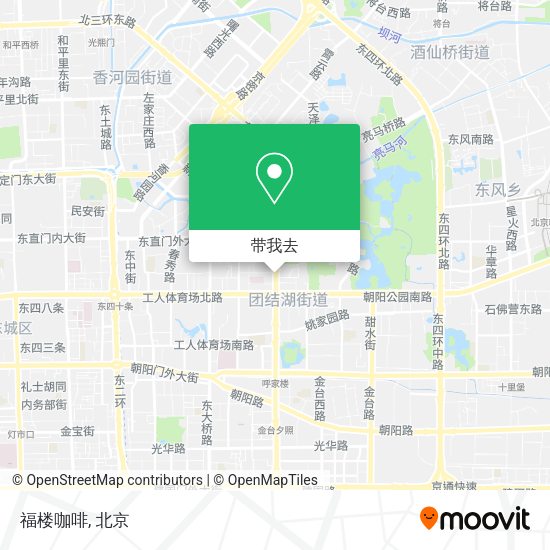 福楼咖啡地图