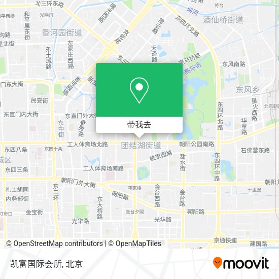 凯富国际会所地图