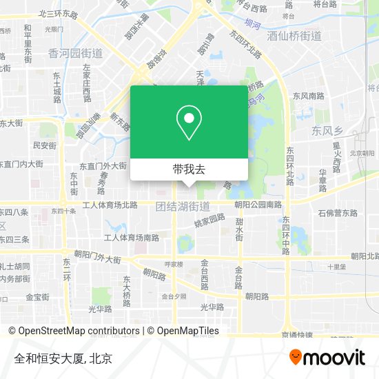 全和恒安大厦地图