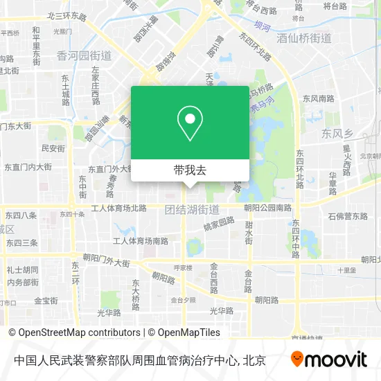 中国人民武装警察部队周围血管病治疗中心地图