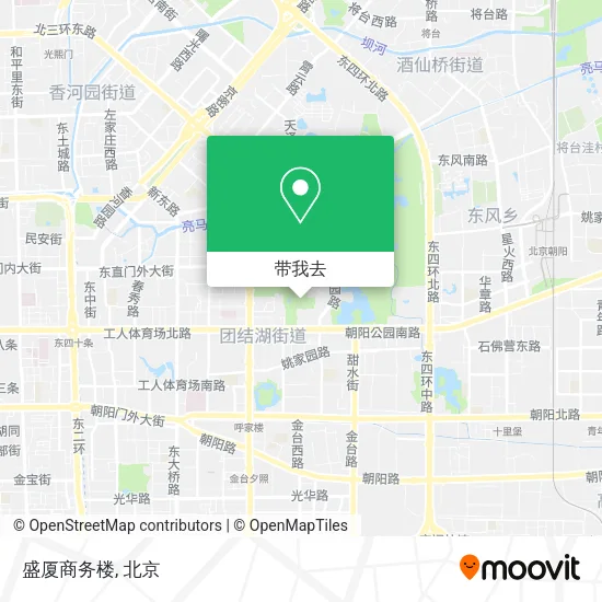 盛厦商务楼地图
