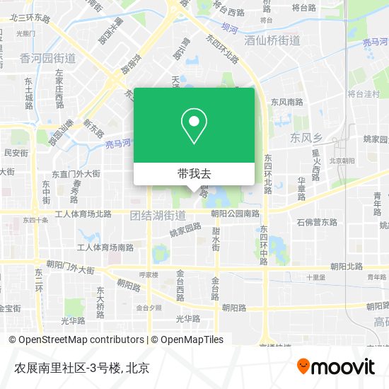 农展南里社区-3号楼地图