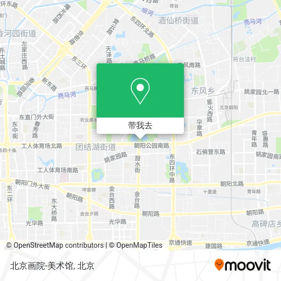 北京画院-美术馆地图