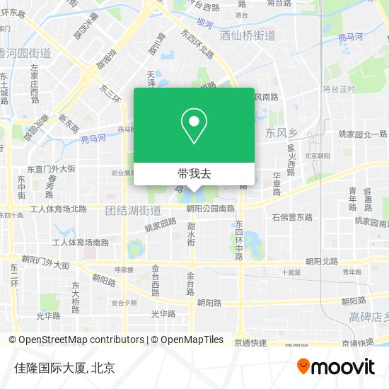 佳隆国际大厦地图