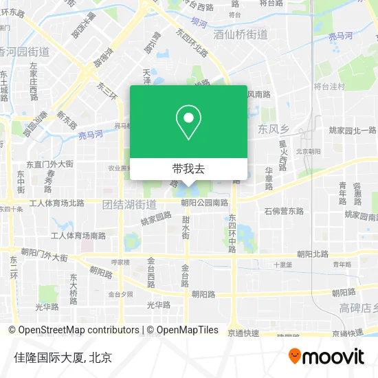 佳隆国际大厦地图