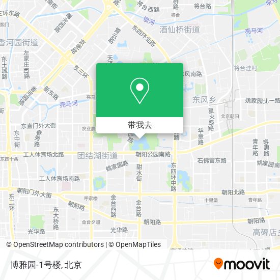 博雅园-1号楼地图