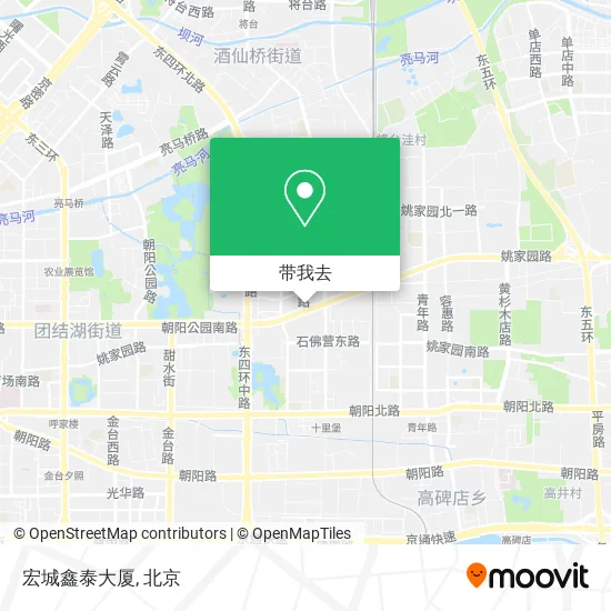 宏城鑫泰大厦地图