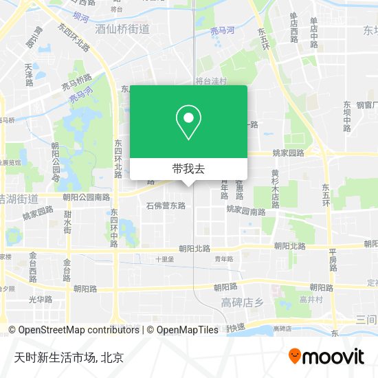 天时新生活市场地图