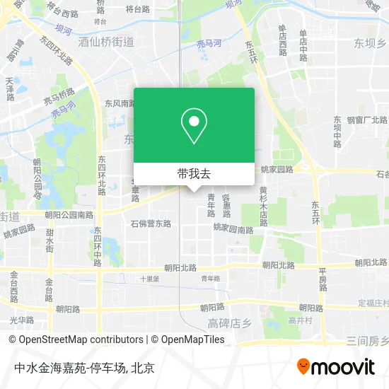 中水金海嘉苑-停车场地图