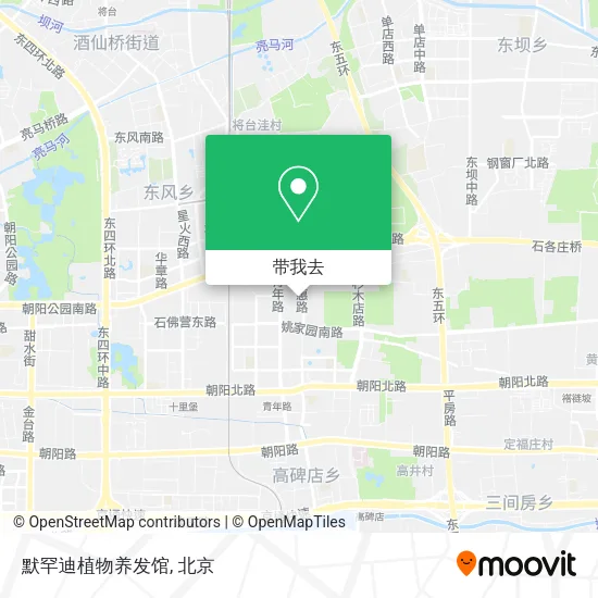 默罕迪植物养发馆地图