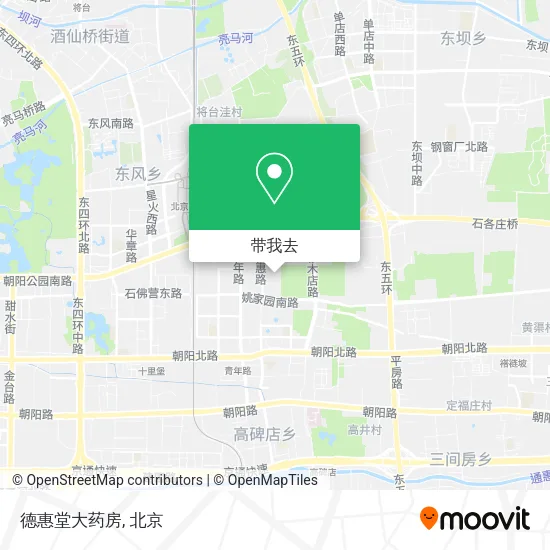 德惠堂大药房地图