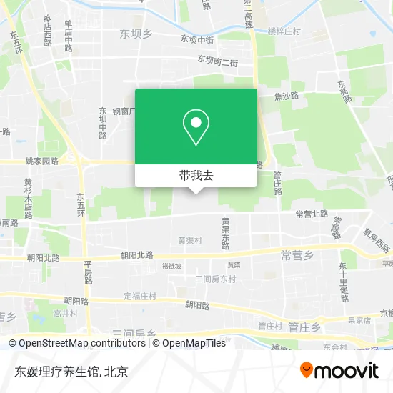 东媛理疗养生馆地图