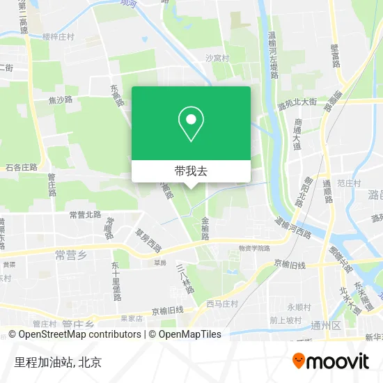 里程加油站地图