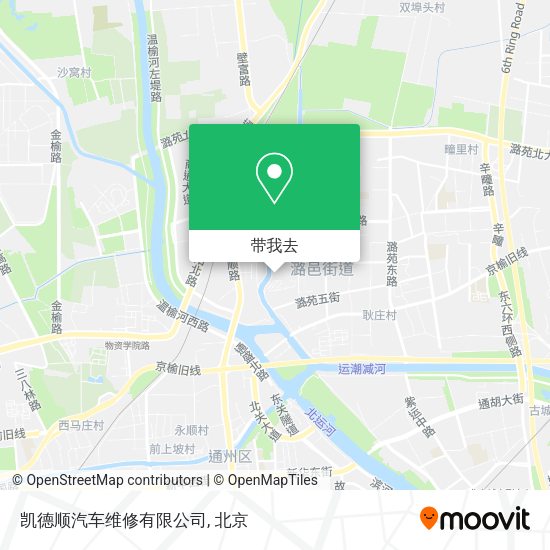 凯德顺汽车维修有限公司地图