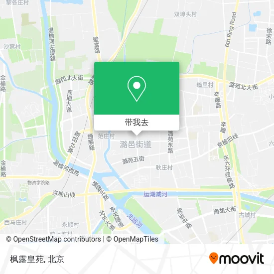 枫露皇苑地图
