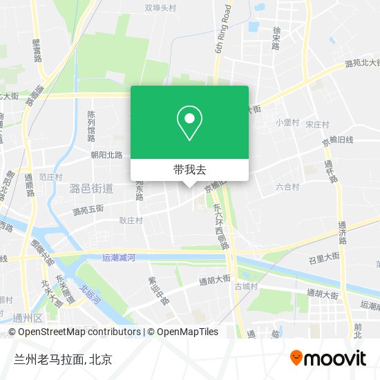 兰州老马拉面地图