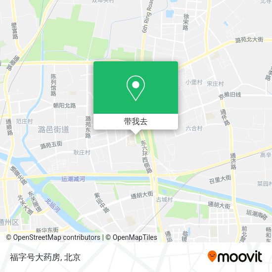 福字号大药房地图