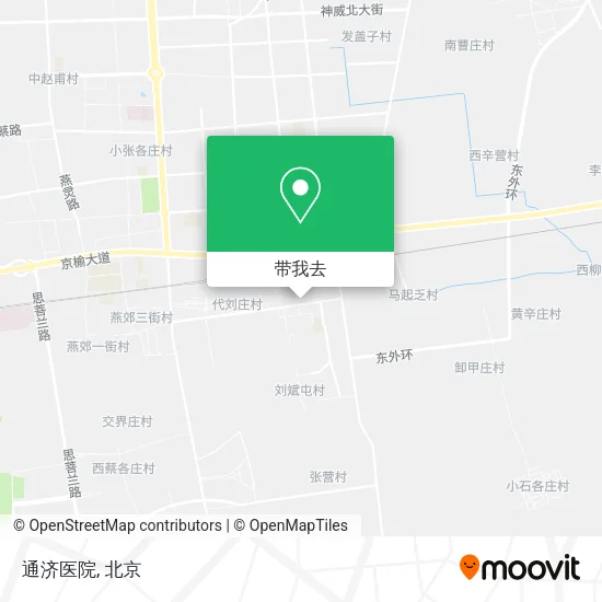 通济医院地图