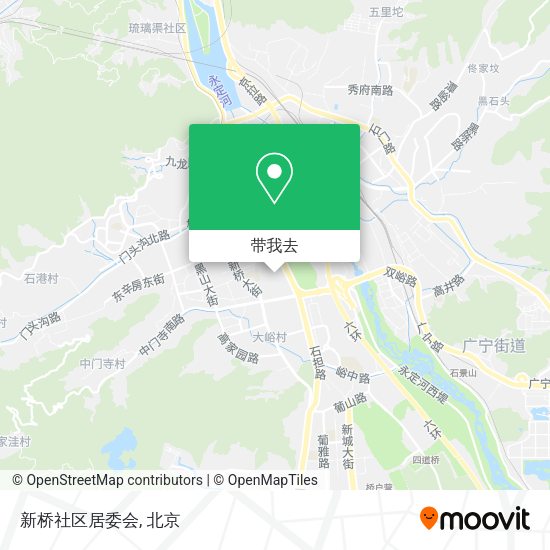 新桥社区居委会地图
