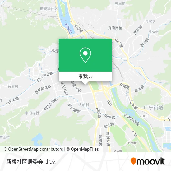 新桥社区居委会地图