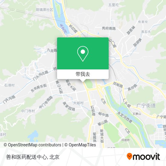 善和医药配送中心地图