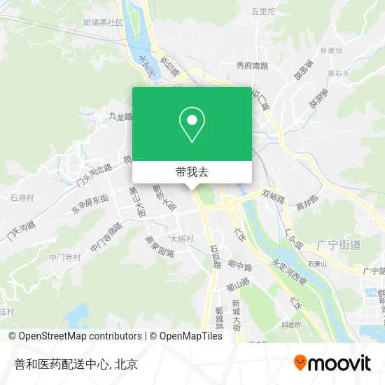 善和医药配送中心地图