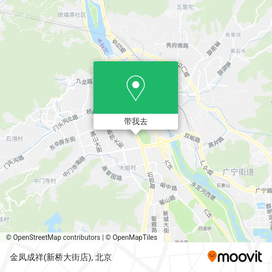 金凤成祥(新桥大街店)地图