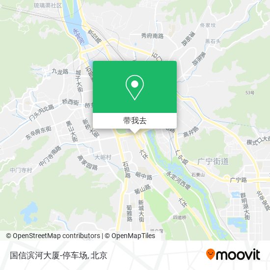 国信滨河大厦-停车场地图