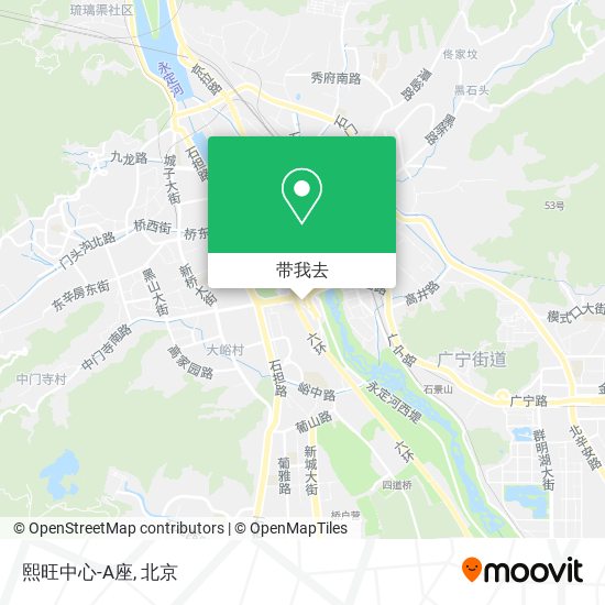 熙旺中心-A座地图
