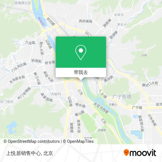 上悦居销售中心地图