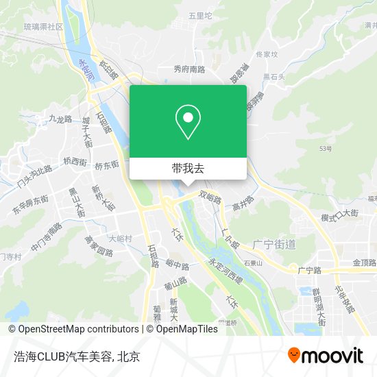 浩海CLUB汽车美容地图