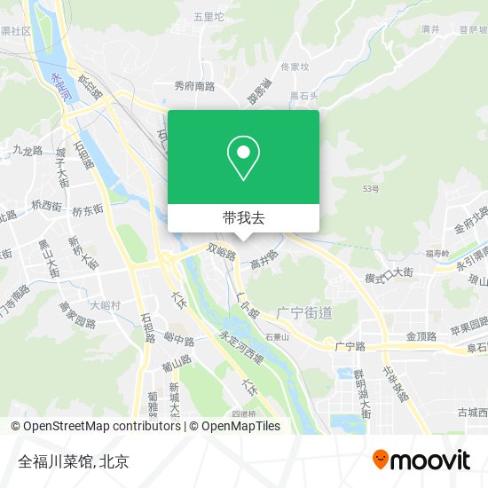 全福川菜馆地图
