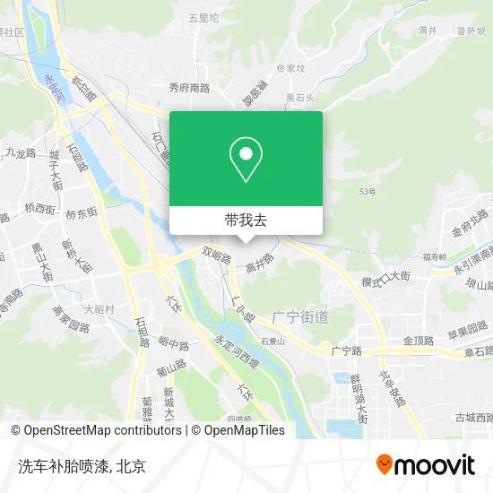 洗车补胎喷漆地图