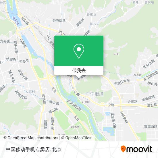 中国移动手机专卖店地图