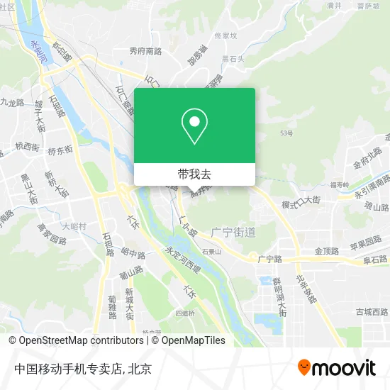 中国移动手机专卖店地图