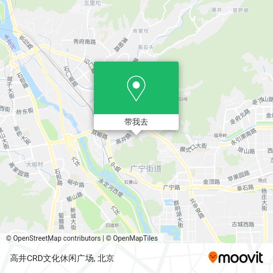 高井CRD文化休闲广场地图