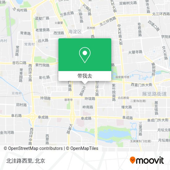 北洼路西里地图