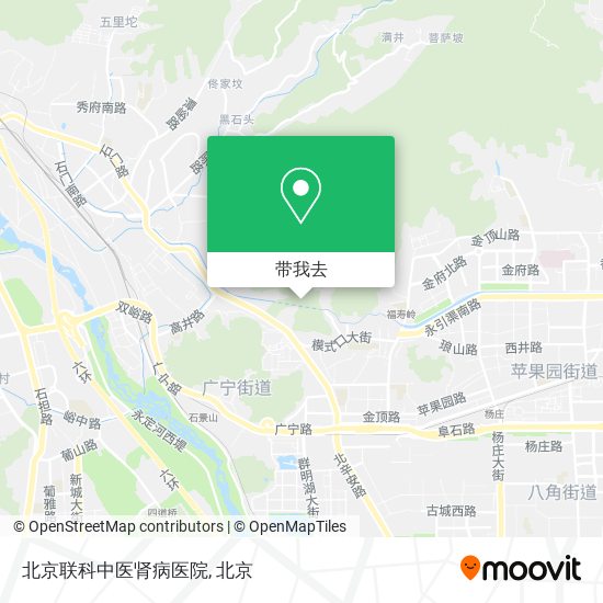 北京联科中医肾病医院地图