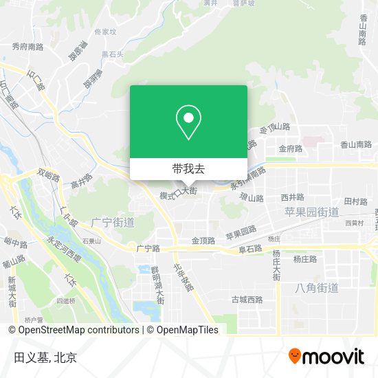 田义墓地图