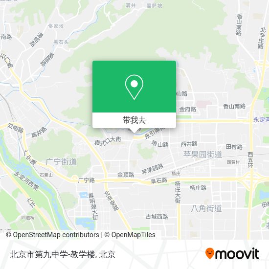 北京市第九中学-教学楼地图