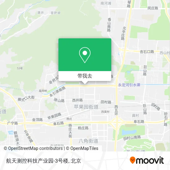 航天测控科技产业园-3号楼地图