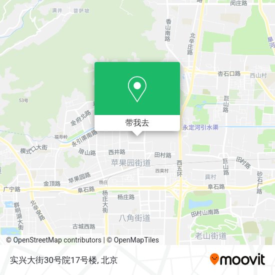 实兴大街30号院17号楼地图
